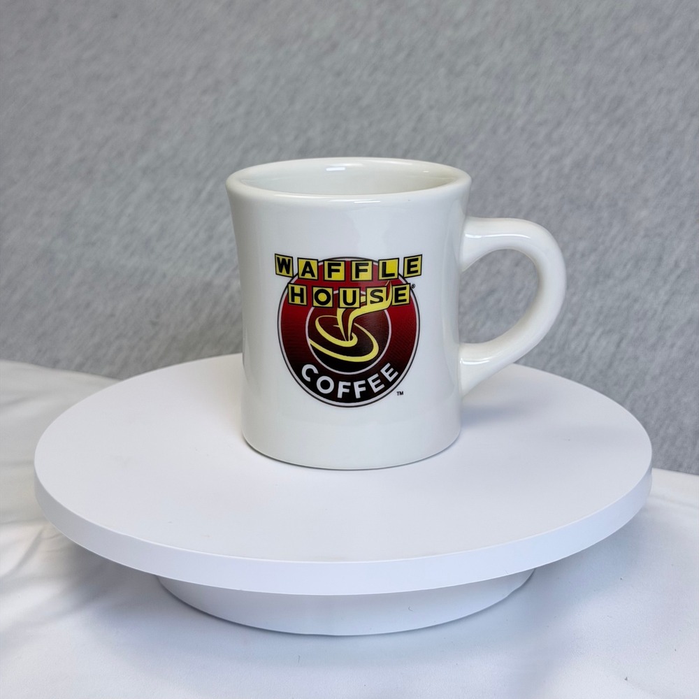 Waffle House Coffee Mug Tuxton White Ceramic Diner Style Restaurant Ware M137